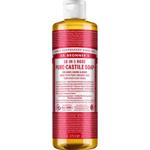 Dr. Bronner’s Magic Soaps Rose 475 ml – 0018787243701