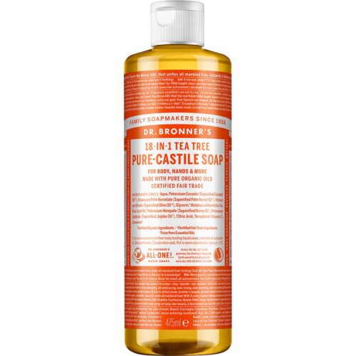 Dr. Bronner’s Magic Soaps Tea Tree 475 ml – 0018787244258