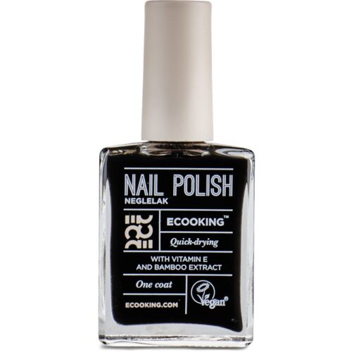 Ecooking Nail Polish Black – 15 ml – 5712350506198