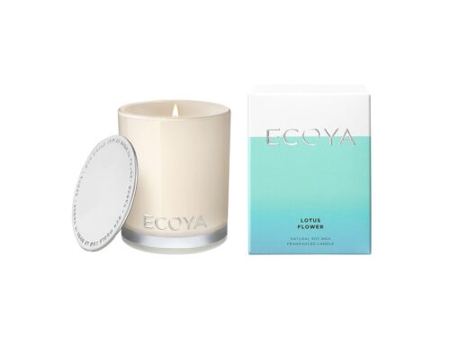 Ecoya Lotus Flower Scented Candle 80 g – 9336022001857