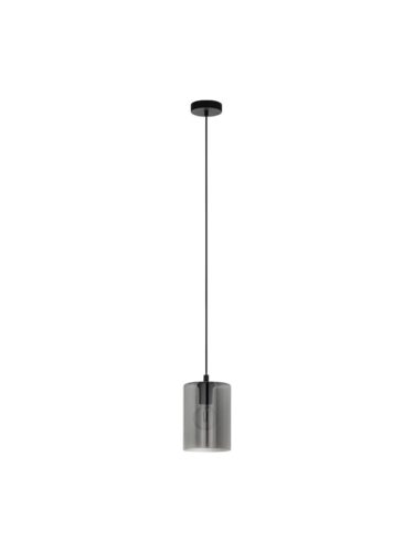 EGLO CADAQUES 1 pendant light black-transparent – 9002759985851