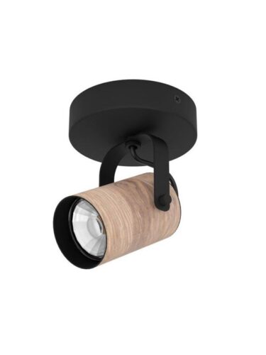 EGLO CAYUCA SPOT GU10 250LM SORT/BRUN – 9008606239986