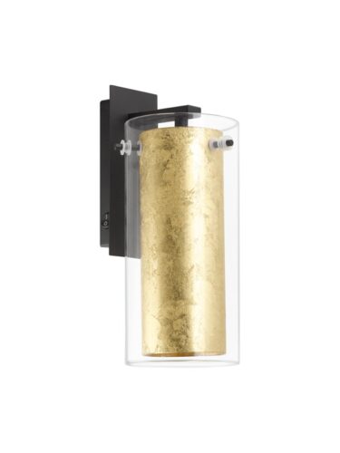 EGLO PINTO GOLD wall light clear gold – 9002759978396