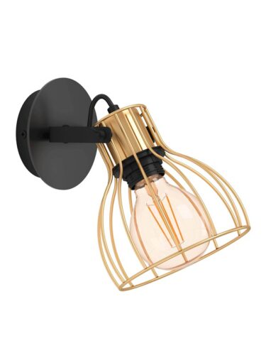 EGLO Sambatello black brushed brass – 9008606243631