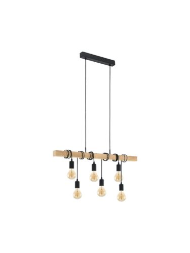 EGLO TOWNSHEND pendant light brown – 9002759954994