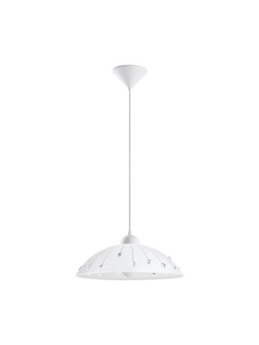 EGLO VETRO pendant light white clear – 9002759960735