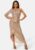 Elle Zeitoune Leon One Shoulder Sequin Dress Rose Gold M (UK12) – 9351092112821