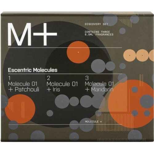 Escentric Molecules M+ Patchouli, Iris, Mandarin 3×8.5 ml Discovery Set – 5060103310708