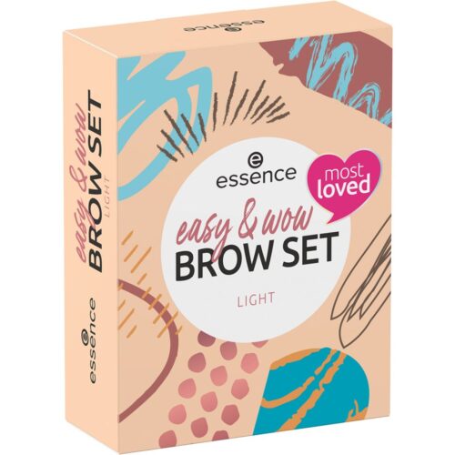essence Easy & Wow Brow Set Light – 4059729443403