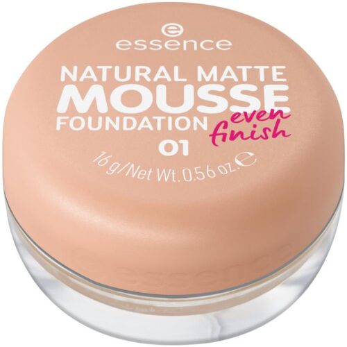 essence Natural Matte Mousse Foundation 01 – 16 g – 4059729394330