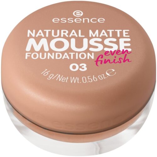 essence Natural Matte Mousse Foundation 03 – 16 g – 4059729394354