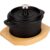 Essentials Serveringsgryte i støpejern 10cm, bordskåner i tre – 7350101115589