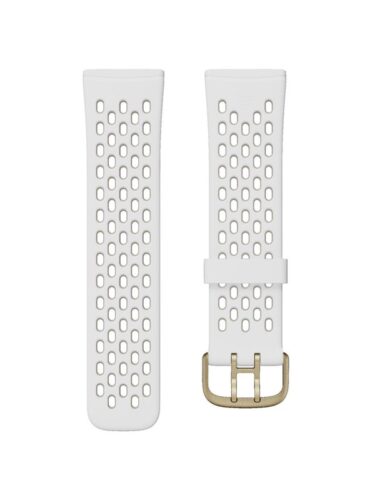 Fitbit Versa 3/Sense Sport Band Frost White (L) – 0810038856964