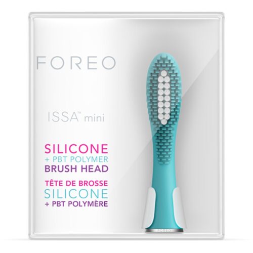 FOREO ISSA Mini Brush Head Summer Sky Mint – 1 pcs – 7350071073476