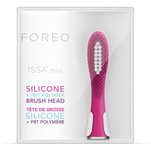 FOREO ISSA Mini Hybrid Brush Head Wild Strawberry Fuchsia – 1 pcs – 7350071075593