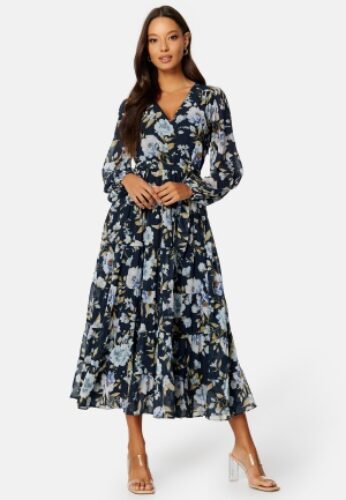 FOREVER NEW Camille Tiered Maxi Dress Augustine Floral 34 – 9357631680752