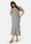 FOREVER NEW Stripe Midi Dress Royston Stripe 42 – 9360454163326