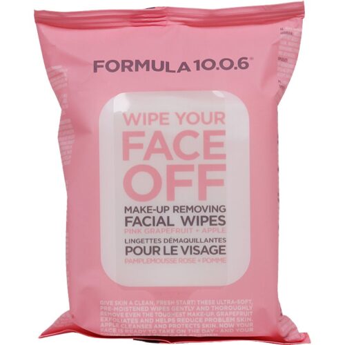 Formula 10.0.6 Wipe Your Face Off Make-Up Removing Facial Wipes 25 Pcs – 7071921200100