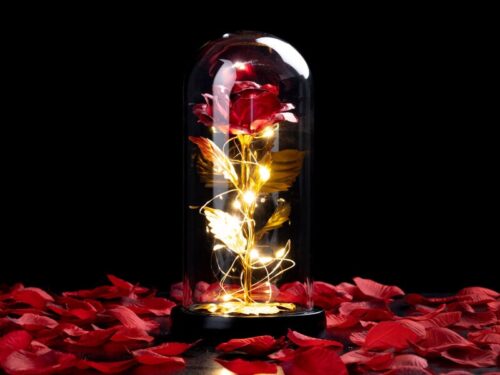 Fortryllet rose-lampe – Spralla – 7333251004279