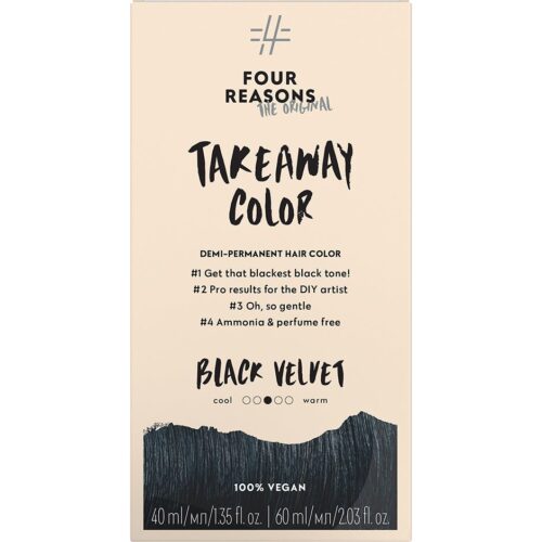 Four Reasons Take Away Color 1.0 Black Velvet – 100 ml – 6418414039327