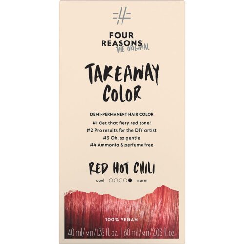 Four Reasons Take Away Color 7.66 Red Hot Chili – 100 ml – 6418414039471