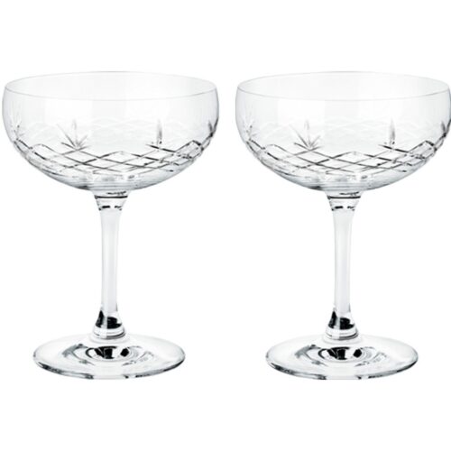 Frederik Bagger Crispy Gatsby champagneglass, 2stk klar – 5712723103412