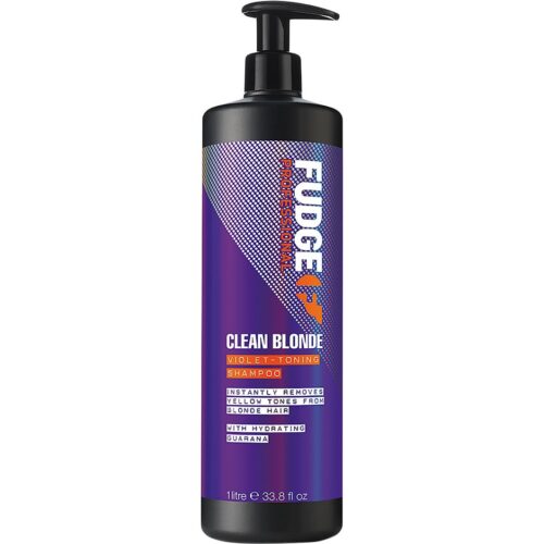 Fudge Clean Blonde Violet Toning Shampoo 1000 ml – 5060056488745