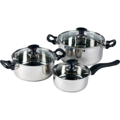 Funktion Grytesett 6 deler rustfritt stål – 5722002001605