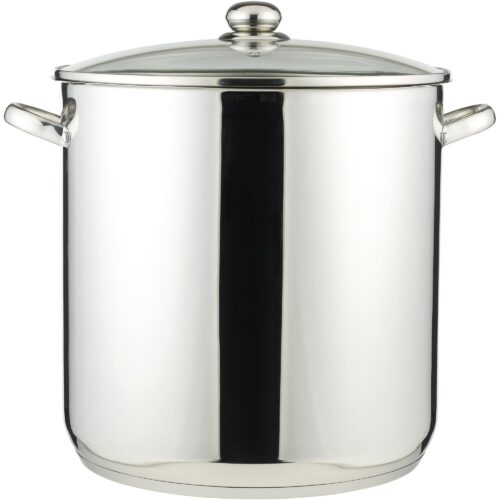 Funktion Stor Gryte 30L Rustfri med Glasslokk – 5722002098254