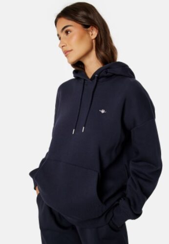 GANT Rel Shield Hoodie EVENING BLUE XS – 7325707250071