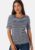 GANT Slim Striped Ribb T-Shirt Evening Blue XL – 7325707168215