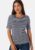 GANT Slim Striped Ribb T-Shirt Evening Blue XS – 7325707168178