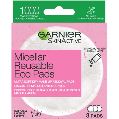 Garnier Skin Active Micellar Reusable Eco Pads 3 pcs – 3600542380607