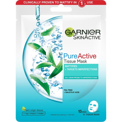 Garnier Skin Active Tea tree tissue mask 28 g – 3600542368810