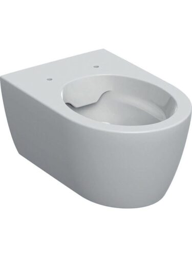 Geberit iCon wall-hung toilet concealed mounting rimfree: t = 53cm white / keratect – 4025410949950