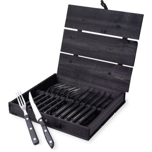 Gense Old Farmer Black Grillbestikk 6+6 – 7319011073396