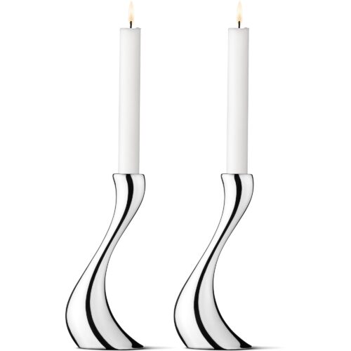 Georg Jensen COBRA Lysestake 2-pack, Medium – 5705145020443
