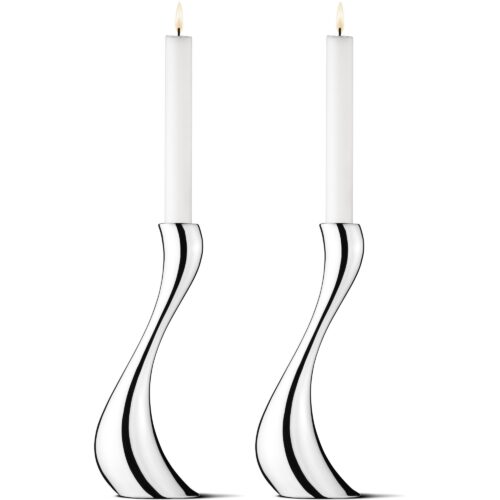 Georg Jensen Cobra Lysestake Stor 2-pack – 5705145066144