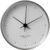Georg Jensen Henning Koppel Veggur Stål/Hvit 22cm – 5705145021891