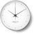 Georg Jensen Henning Koppel Veggur Stål/Hvit 30cm – 5705145026896