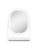 Gillian Jones Mirror With LED Light and Tray – White – 5713982011487