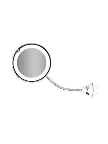 Gillian Jones suction mirror in white x 10 magnifying – 5713982006360