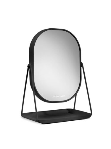 Gillian Jones Table Mirror With Tray Black – 5713982011456