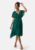 Goddiva Flutter Chiffon Midi Dress Green XS (UK8) – 5056120251360