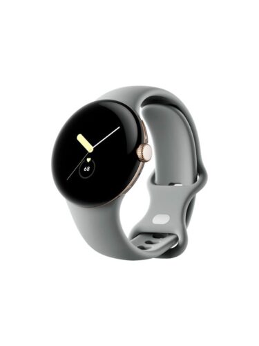 Google Pixel Watch – Champagne Gold with Hazel Band – 0840244602710