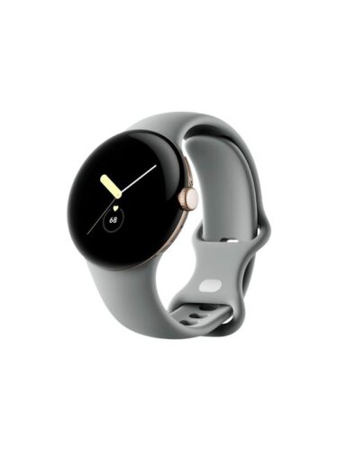 Google Pixel Watch LTE – Champagne Gold with Hazel Band – 0840244602673