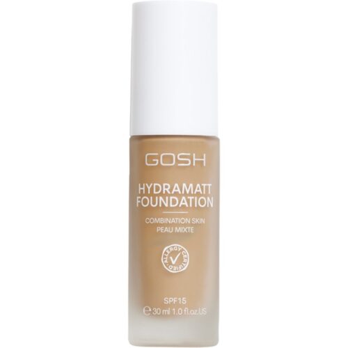 GOSH Hydramatt Foundation Light Dark – Red/Warm Undertone 010Y – 30 ml – 5711914183493