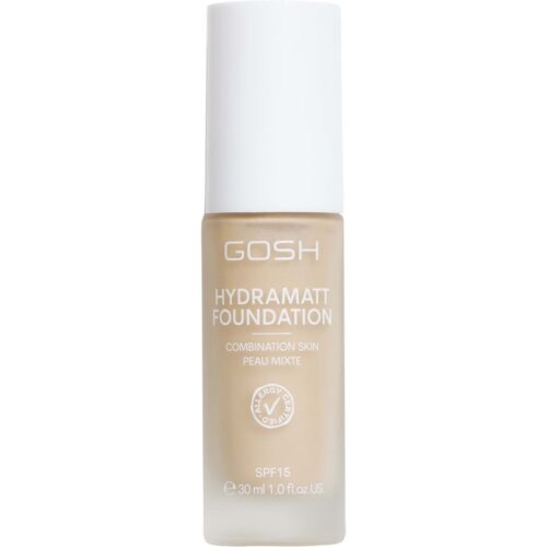 GOSH Hydramatt Foundation Very Light – Red/Warm Undertone 002Y – 30 ml – 5711914182922