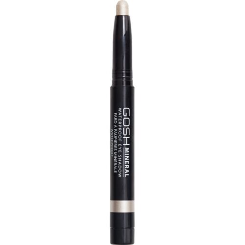 GOSH Mineral Waterproof Eye Shadow Pearly White 001 – 1,4 g – 5701278563505