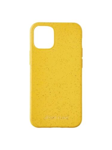 GreyLime iPhone 12 Mini Biodegradable Cover – Yellow – 5713661002140